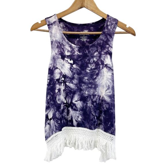 Uzzi Amphibious Gear Tops - Uzzi Amphibious Gear Womens Tank Top Small Tie Dye Boho Festival Hippie Summer